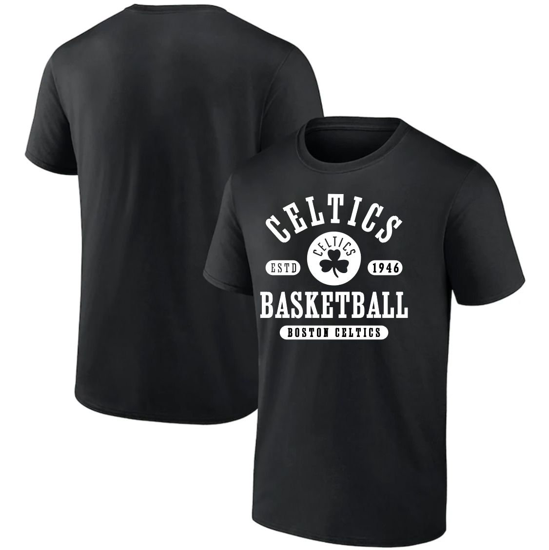 Men 2025 NBA Boston Celtics Black T shirts style 041